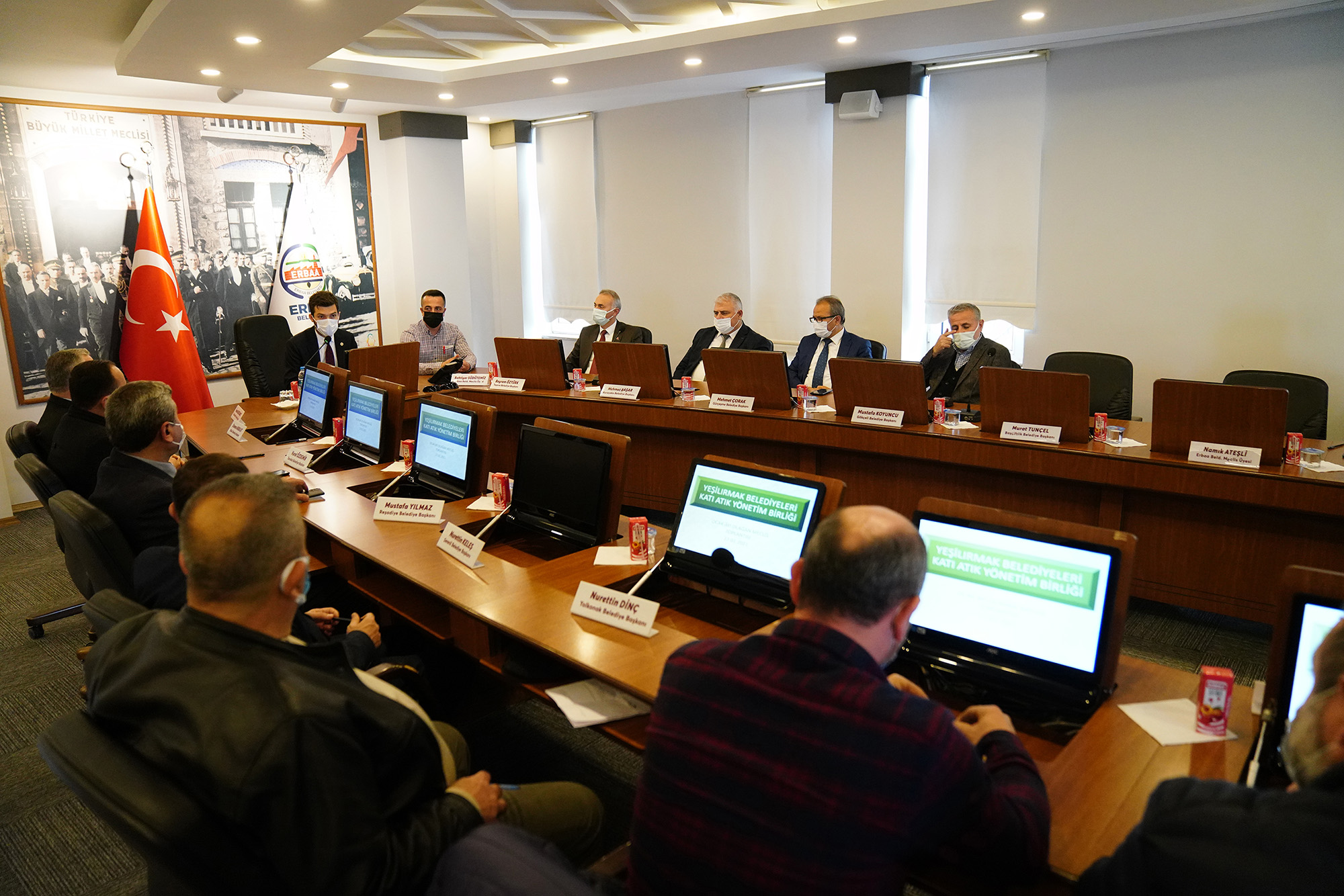 Yeşilırmak Belediyeleri Katı Atık Yönetim Birliği toplandı