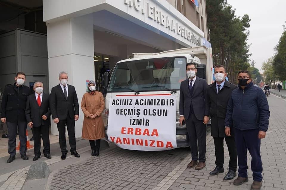 İzmir Depremi Sonrası İzmirli Yurttaşlarımızı Yanlız Bırakmadık